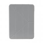 Husa flip cover Pipetto Origami No1 Original compatibila cu iPad (A16) / iPad 2022, Silver 2 - lerato.ro